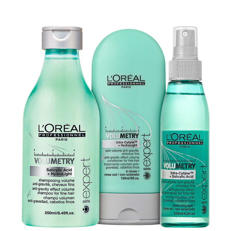 L'Oréal Professionnel Volumetry Intra-Cyclane + HydraLight Trio Kit (3 Produtos)