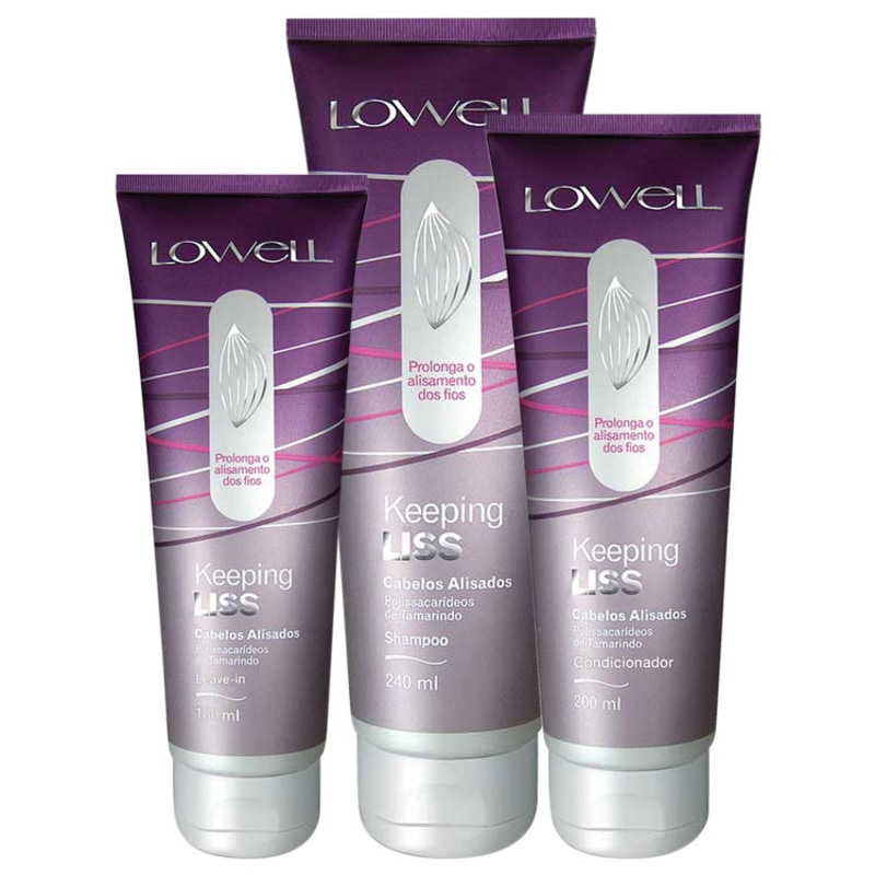 Lowell Keeping Liss Full Kit (3 Produtos)