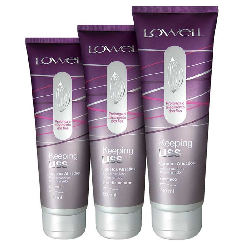 Lowell Keeping Liss Manutenção Completa Kit (3 Produtos)