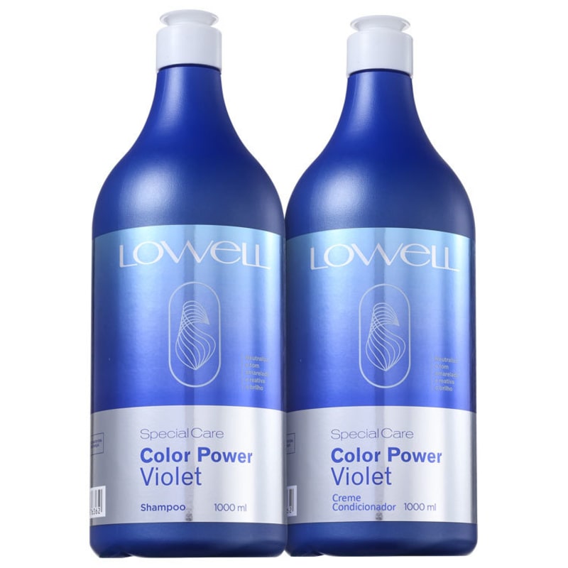 Lowell Special Care Color Power Violet Salon Kit (2 Produtos)