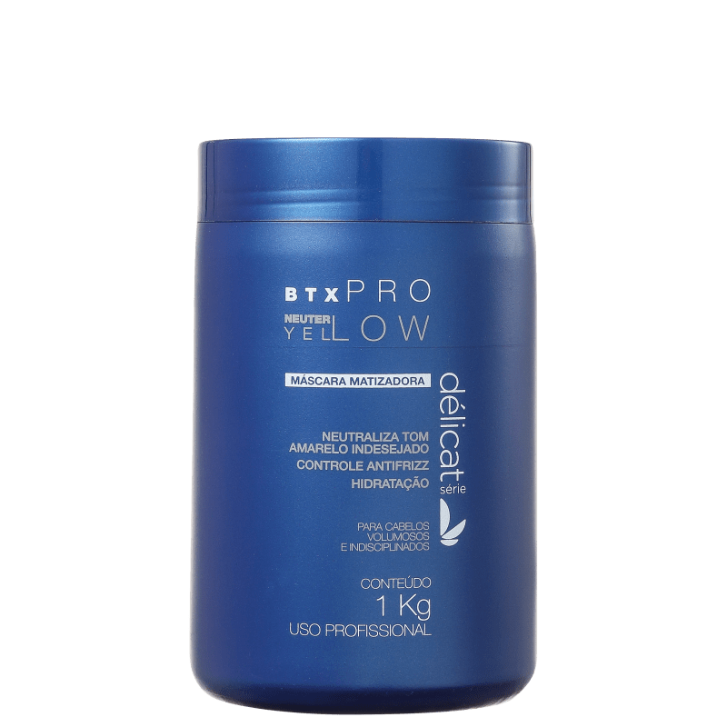 Madamelis Profissional BTX Pro Neuter Yellow - Máscara Matizante 1000g