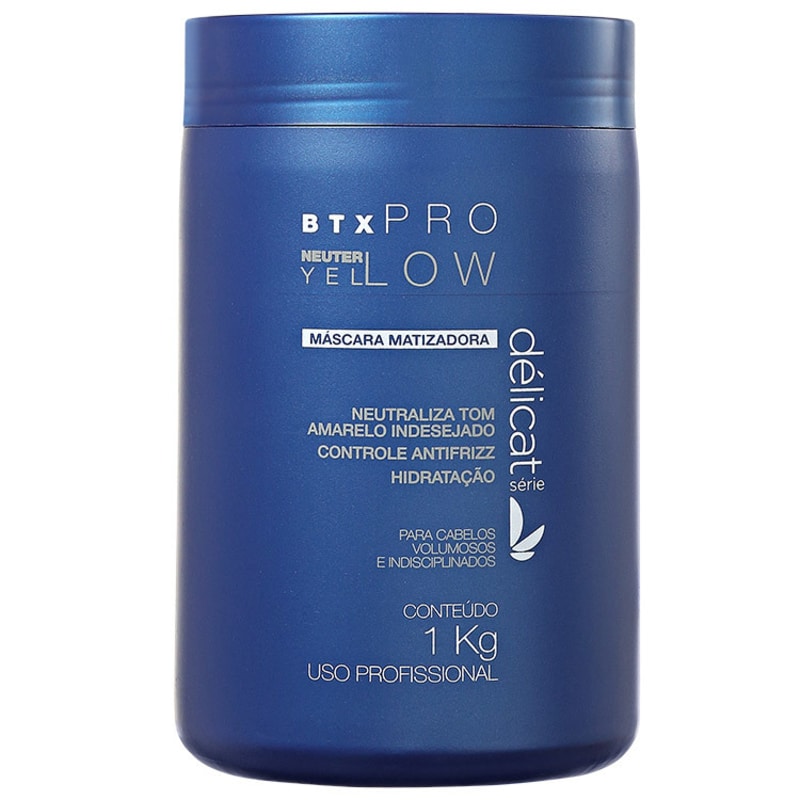 Madamelis Profissional BTX Pro Neuter Yellow - Máscara Matizante 1000g