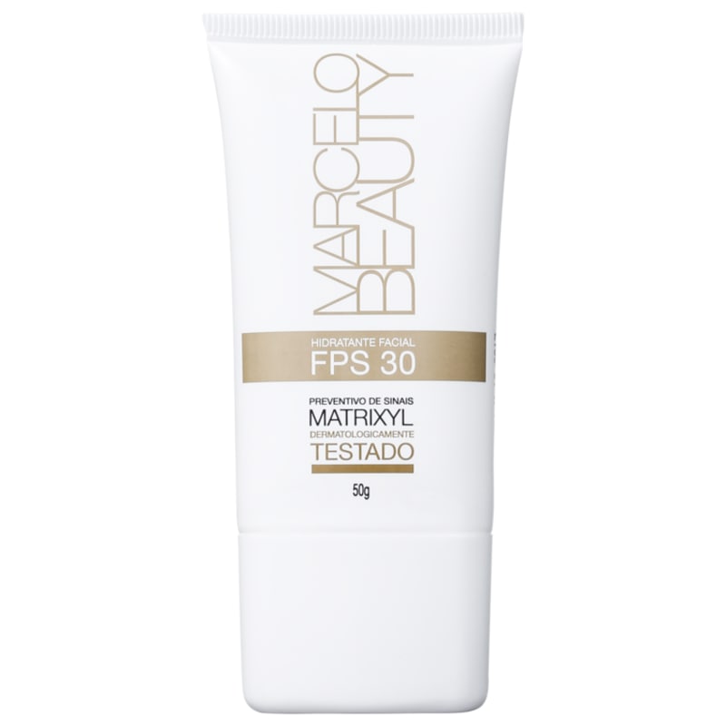 Marcelo Beauty Hidratante Facial FPS 30 - Hidratante Facial 50g