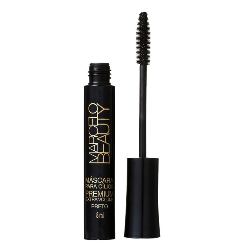 Marcelo Beauty Premium Extra Volume Preto - Máscara para Cílios 8ml