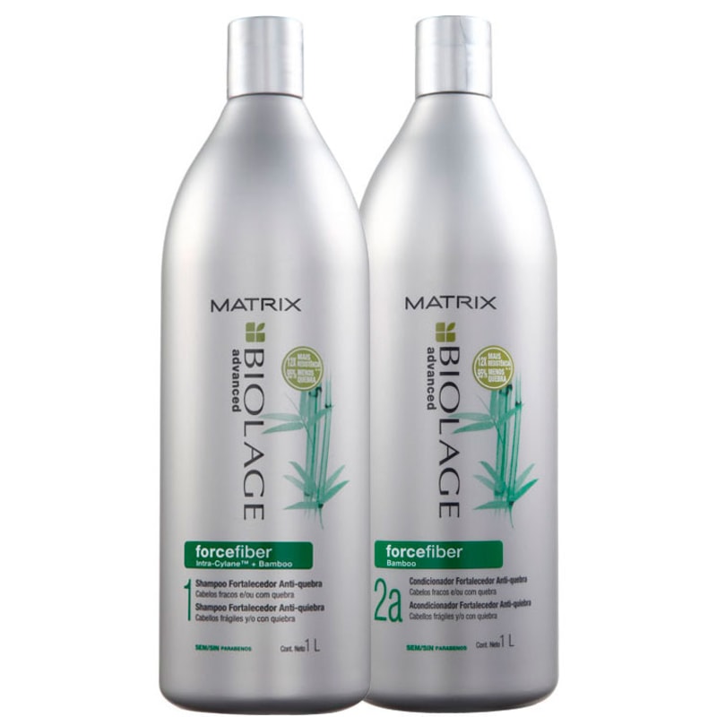 Matrix Biolage Forcefiber Fortalecedor Anti-Quebra Duo Salon Kit (2 Produtos)