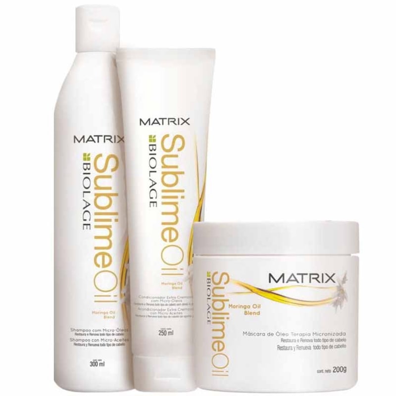 Matrix Biolage Sublime Oil Intense Kit (3 Produtos)