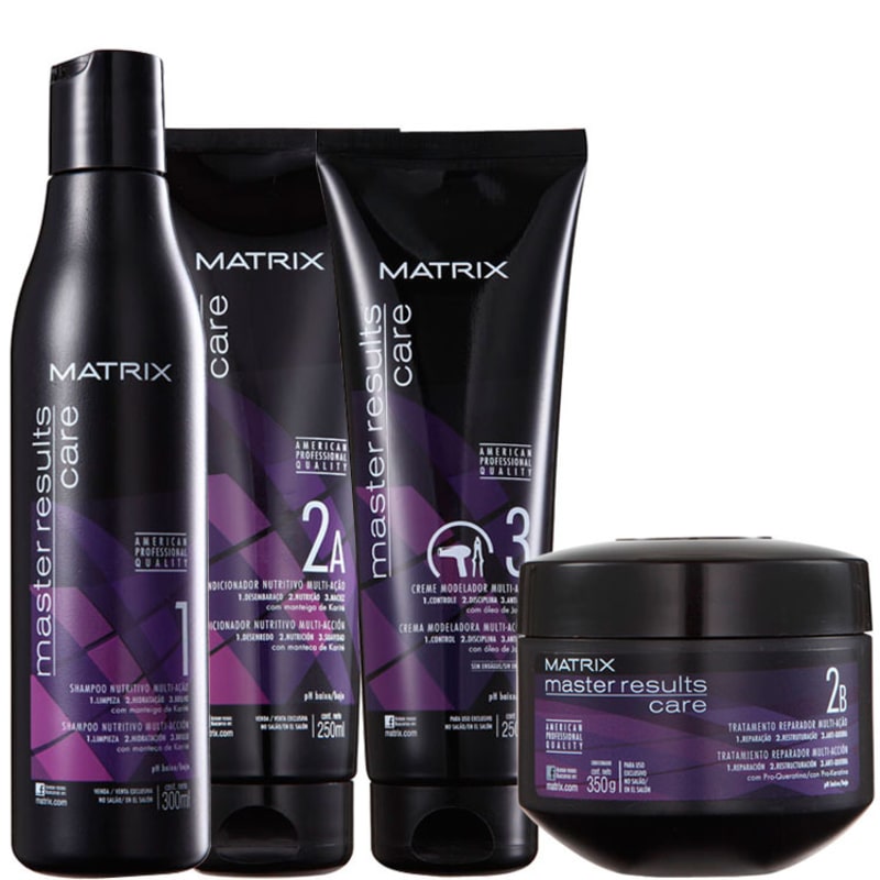 Matrix Master Results Care Multi-Ação Kit (4 Produtos)