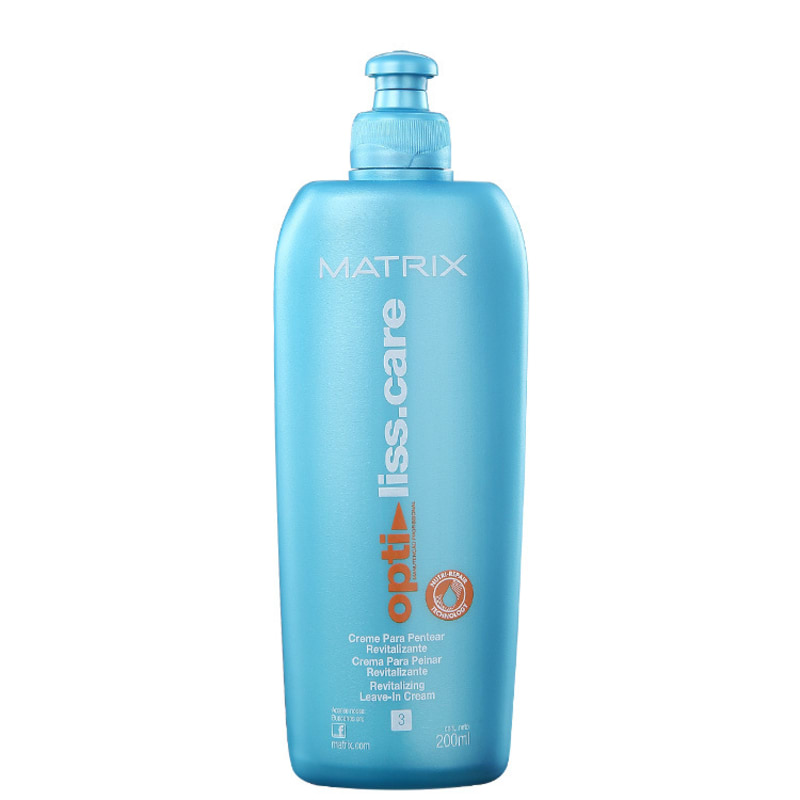 Matrix Opti Smooth.Care Creme para Pentear Revitalizante - Protetor Térmico 200g