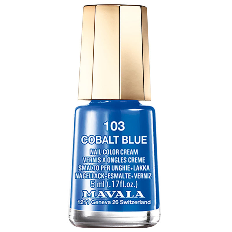 Mavala Techni Colors Cobalt Blue - Esmalte Cremoso 5ml