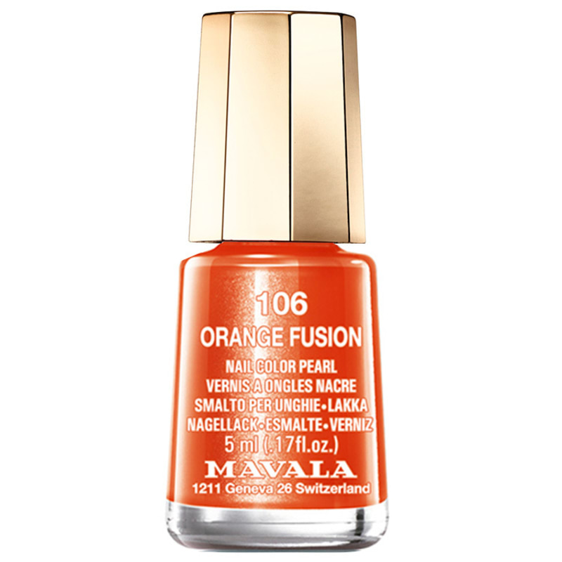 Mavala Techni Colors Orange Fusion - Esmalte Cremoso 5ml