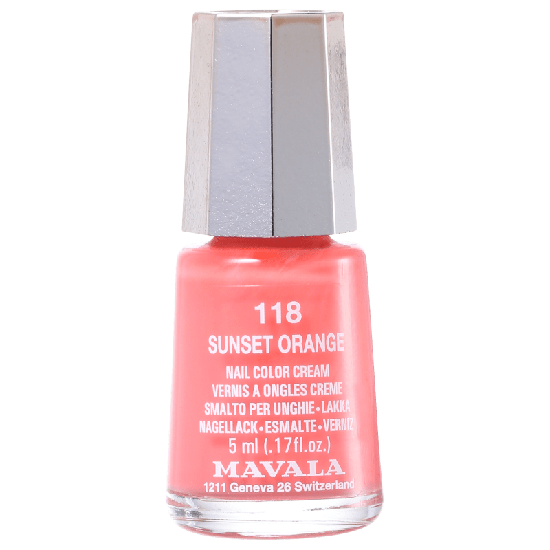 Mavala Mini Colours Oasis Sunset Orange - Esmalte Cremoso 5ml