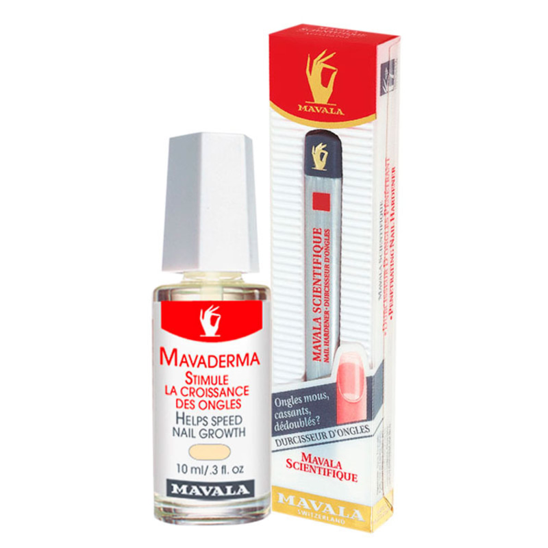 Kit Mavala Scientifique Pen & Mavaderma - Endurecedor 3,5ml + Fortificante 10ml