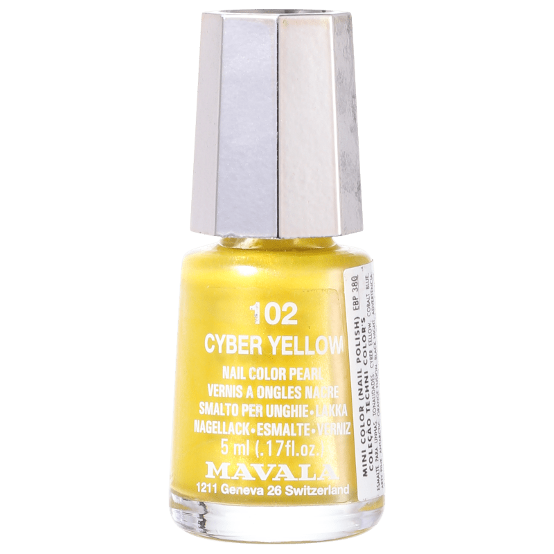 Mavala Techni Colors Cyber Yellow - Esmalte Cremoso 5ml