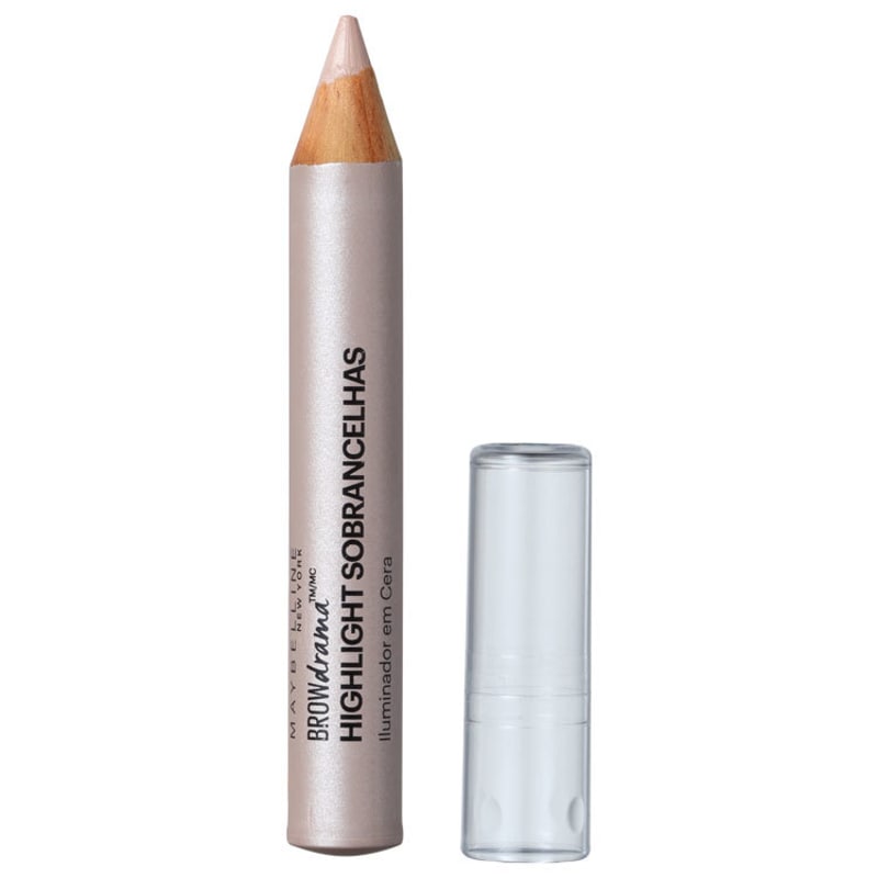 Maybelline Brow Drama Iluminador de Sobrancelhas Nude Perolado - Lápis para Sobrancelha 1,5g