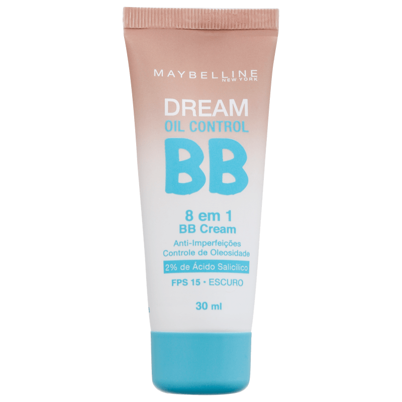 Maybelline Dream Oil Control 8 em 1 FPS 15 Escuro - BB Cream 30ml