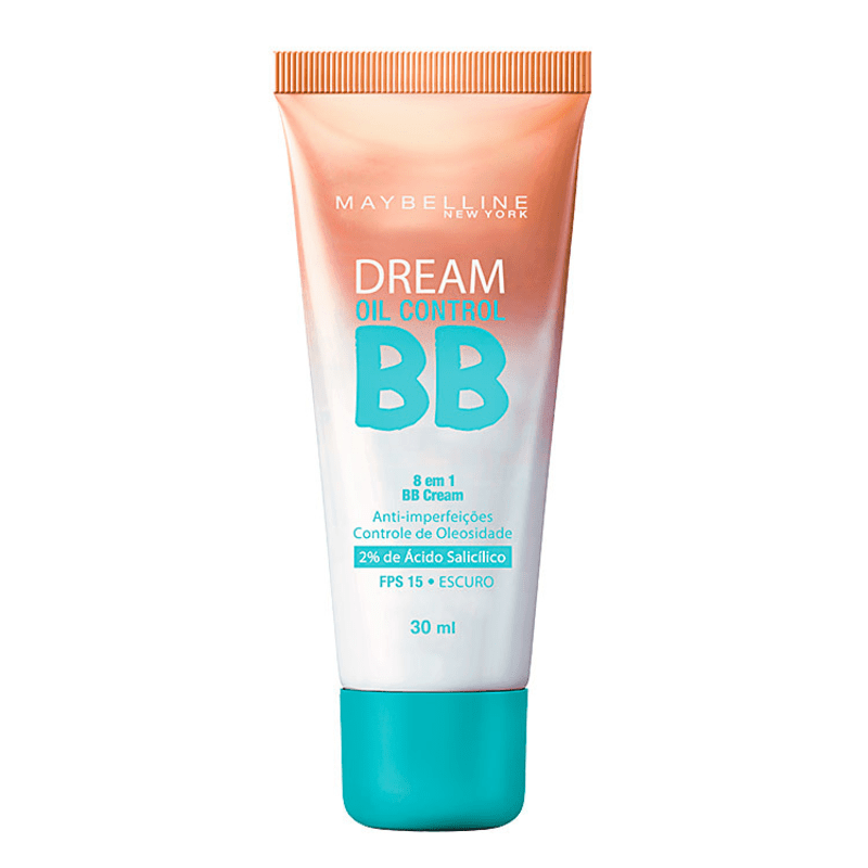 Maybelline Dream Oil Control 8 em 1 FPS 15 Escuro - BB Cream 30ml
