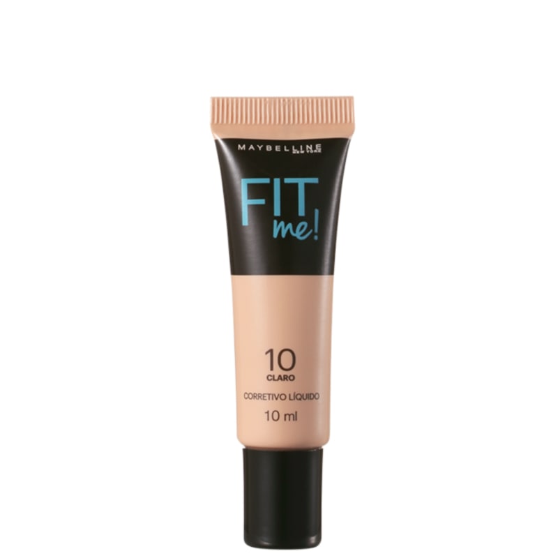 Maybelline Fit Me! Cor 10 Claro - Corretivo Líquido 10ml