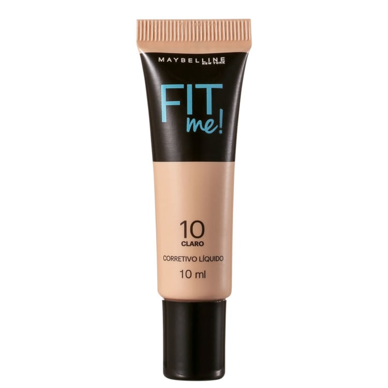 Maybelline Fit Me! Cor 10 Claro - Corretivo Líquido 10ml