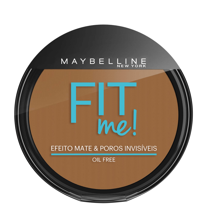 Maybelline Fit Me! Cor 300 Escuro Original - Pó Compacto Natural