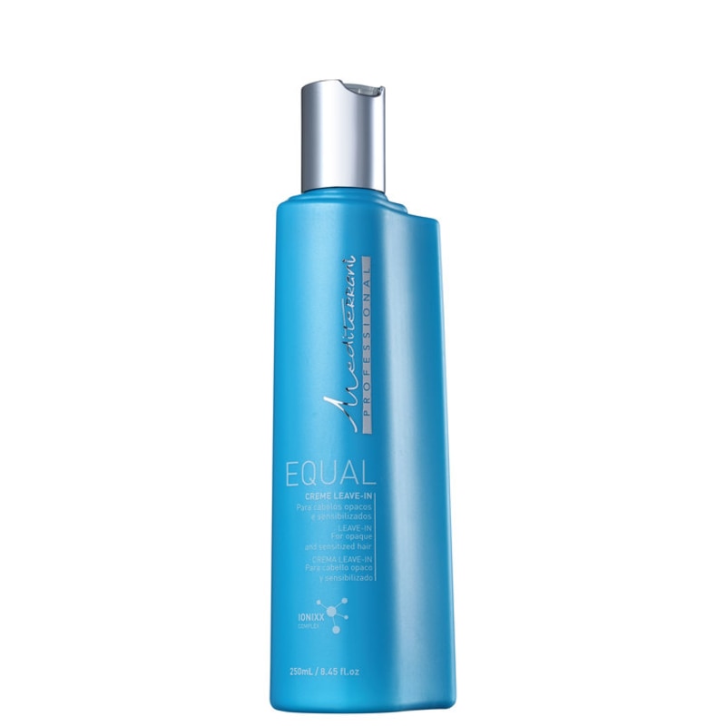 Mediterrani Ionixx Equal Leave-In - Creme Sem Enxágue 250g