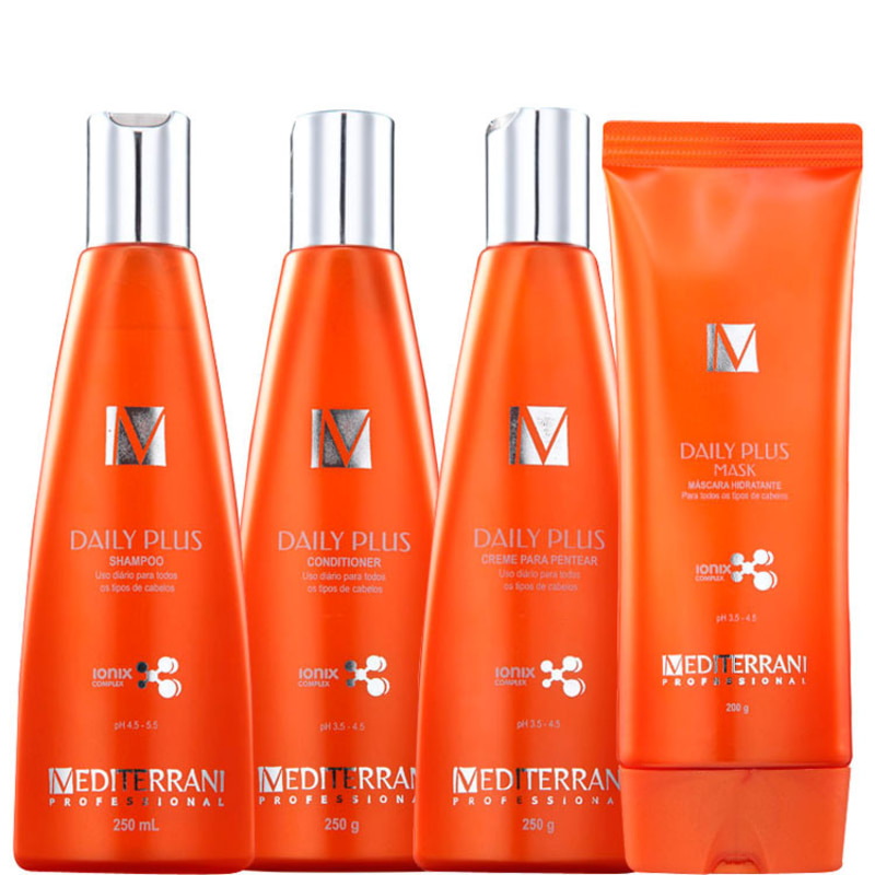 Mediterrani Professional Daily Plus Kit (4 Produtos)
