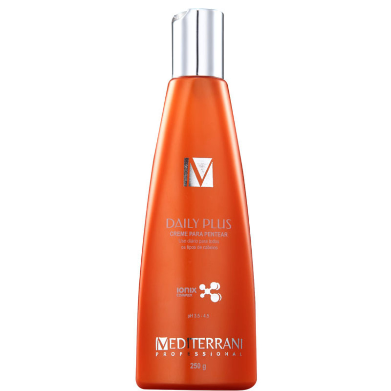 Mediterrani Professional Daily Plus Leave-In - Creme para Pentear 250g