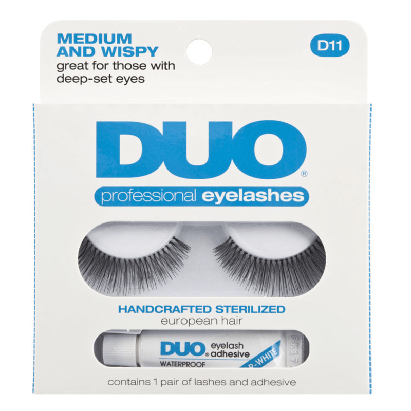 DUO Medium and Wispy - Cílios Postiços com Cola 2,5g