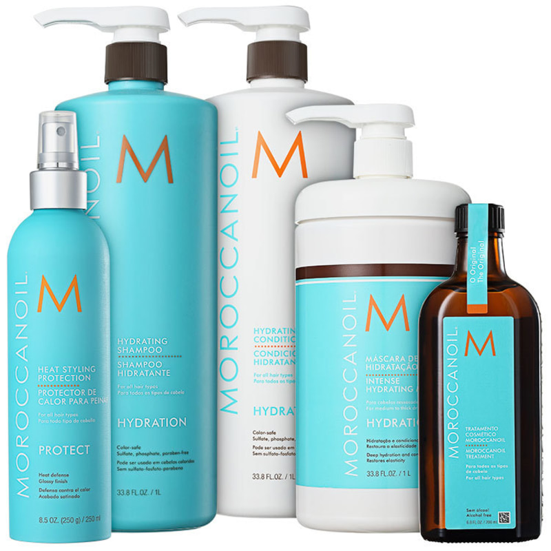 Moroccanoil Hydrating Protection Kit (5 Produtos)