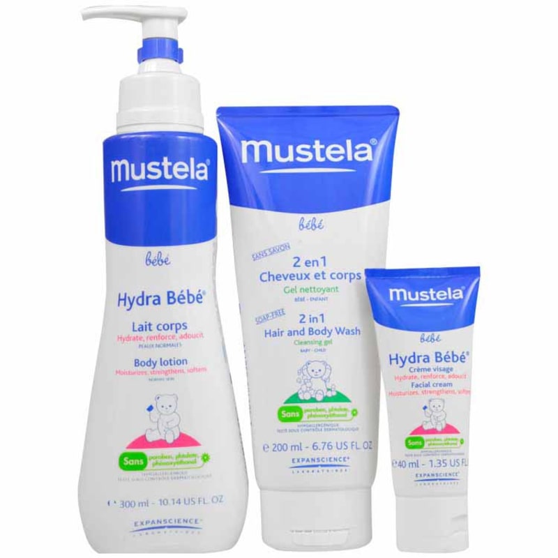 Mustela Bain Kit (3 Produtos)