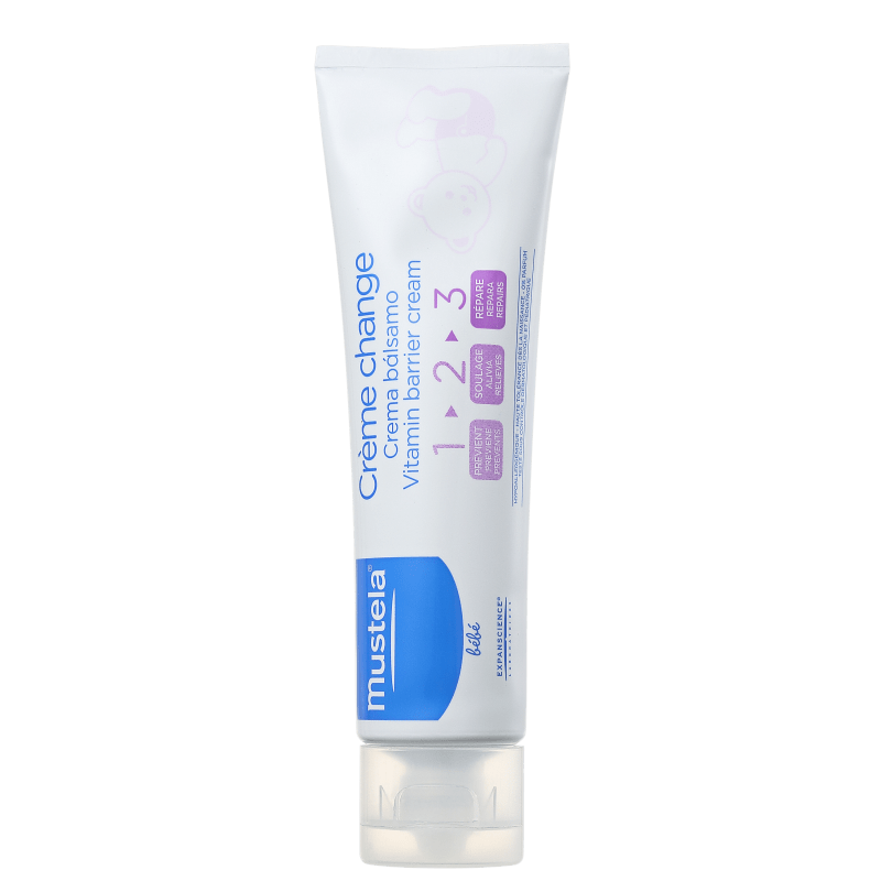 Mustela Bébé Creme Vitaminado Preventivo 123 - Creme para Assaduras 110g