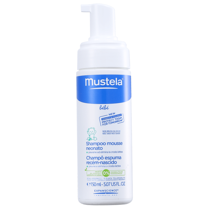 Mustela Bébé Shampooing Mousse Nourrisson - Shampoo 150ml