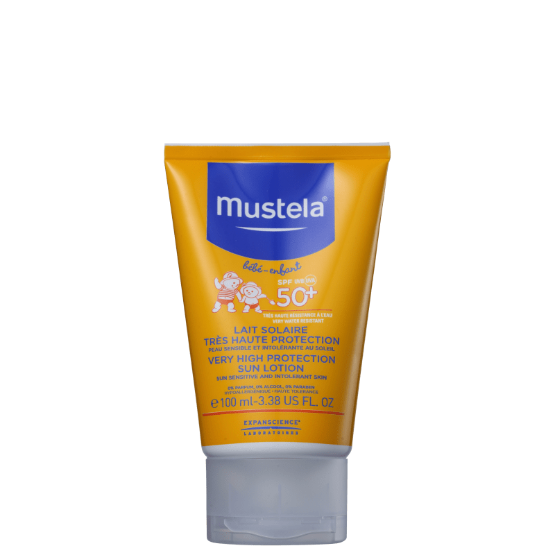 Mustela Solaires Bébé-Enfant FPS 50+ - Protetor Solar Infantil 100ml