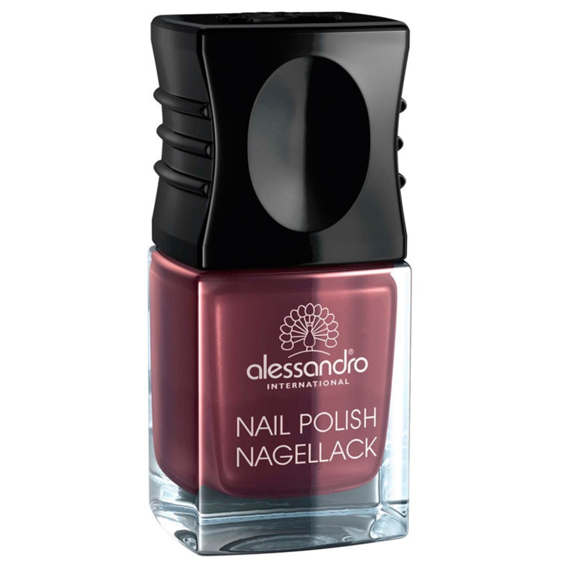 Alessandro International Nail Polish Dark Rubin - Esmalte Cintilante 10ml