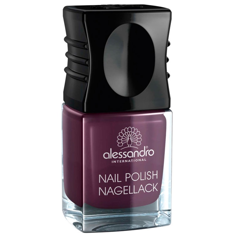 Alessandro International Nail Polish Dark Violet - Esmalte Cremoso 10ml
