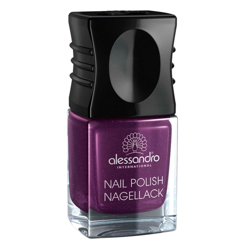 Alessandro International Nail Polish Purple Purpose Glitter - Esmalte Glitter 10ml