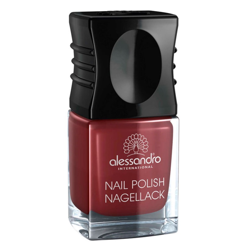 Alessandro International Nail Polish Sophisticated Red - Esmalte Cremoso 10ml