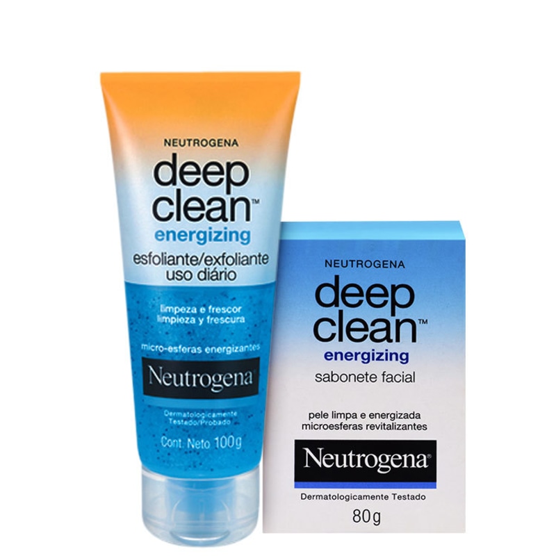 Neutrogena Deep Clean Energizing - Duo de Limpeza (2 Produtos)