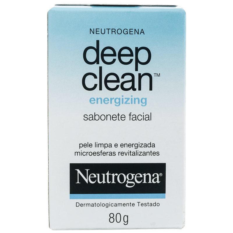 Neutrogena Deep Clean Energizing - Sabonete em Barra Facial 80g