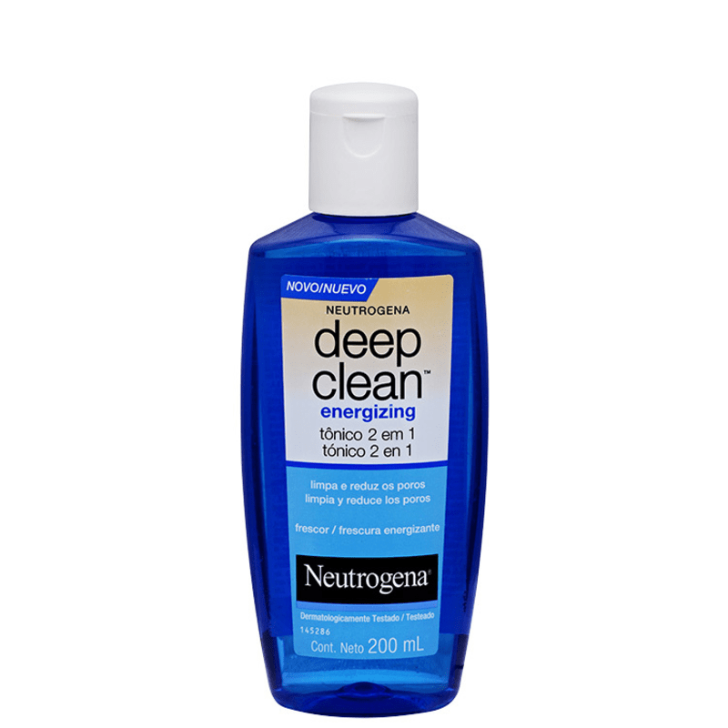 Neutrogena Deep Clean Energizing - Tônico 2 Em 1 200ml