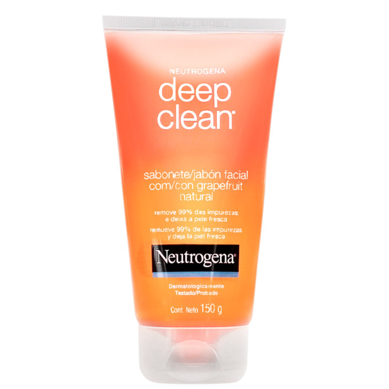 Neutrogena Deep Clean Grapefruit - Gel de Limpeza Facial 150g