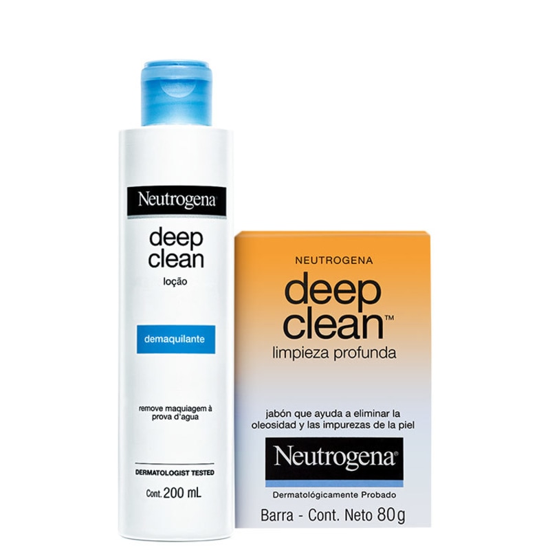 Neutrogena Deep Clean - Kit de Limpeza (2 Produtos)