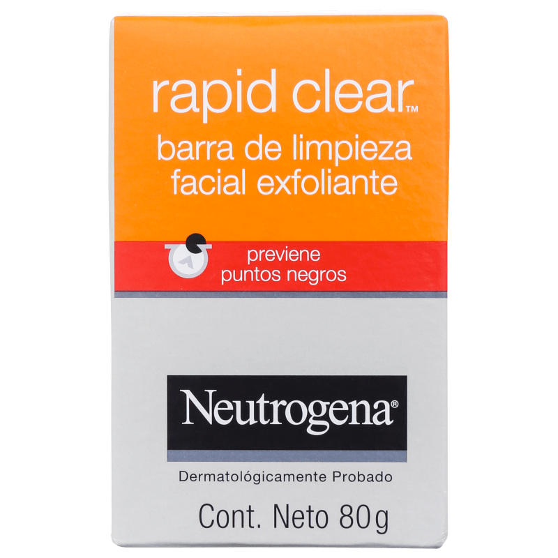Neutrogena Rapid Clear - Sabonete em Barra para Cravos 80g