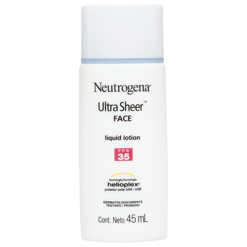 Neutrogena Ultra Sheer Liquid Lotion - Protetor Solar Facial FPS 35 45ml