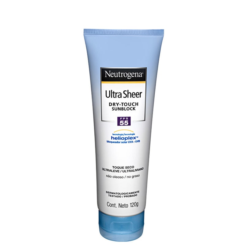 Neutrogena Ultra Sheer FPS 55 - Protetor Solar Facial 120g
