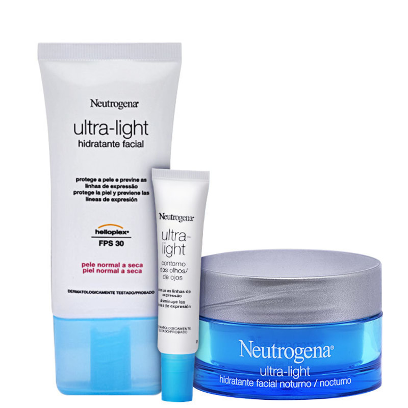 Neutrogena Ultra-Light - Trio Kit (3 Produtos)