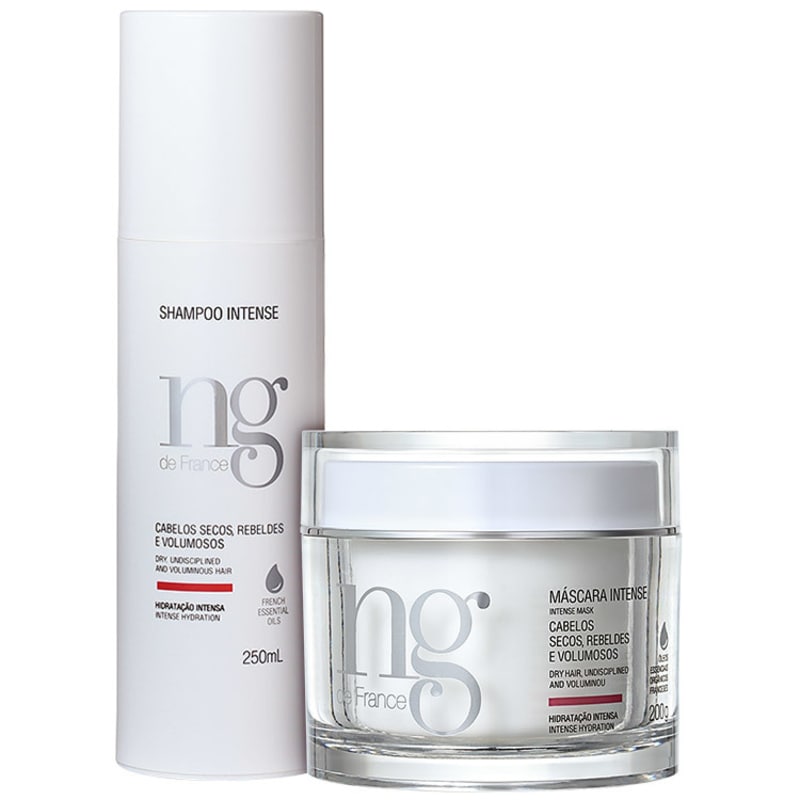 NG de France Intense Hidratação Poderosa Kit (2 Produtos)