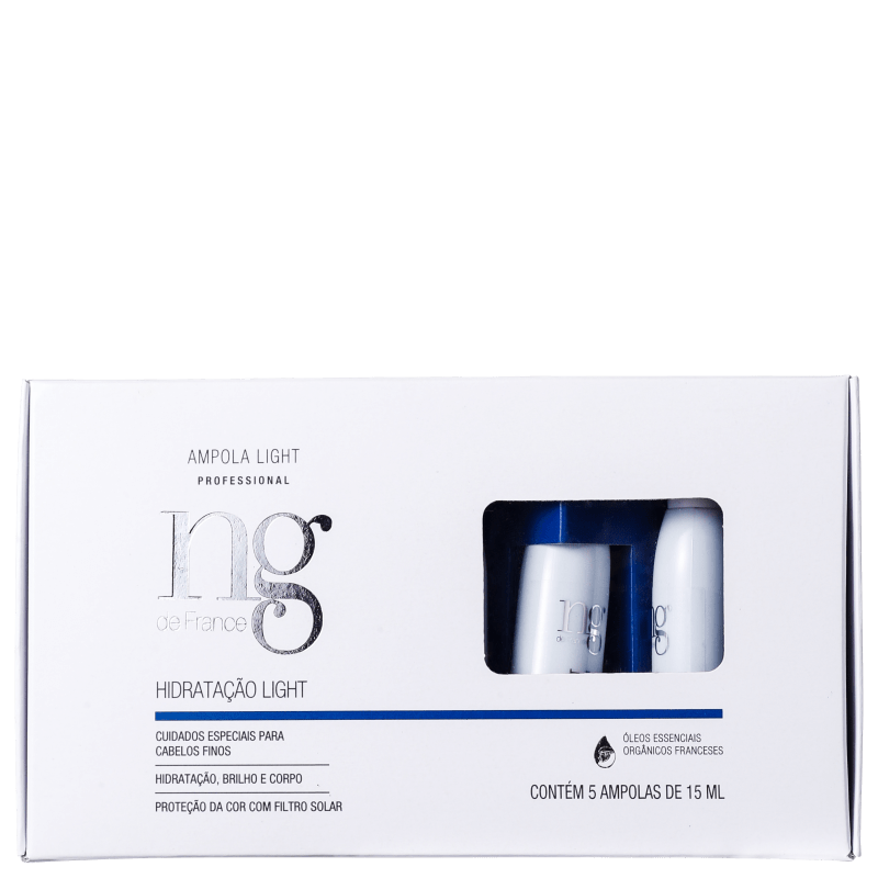 NG de France Light Hidratação Light - Ampola 5x 15ml