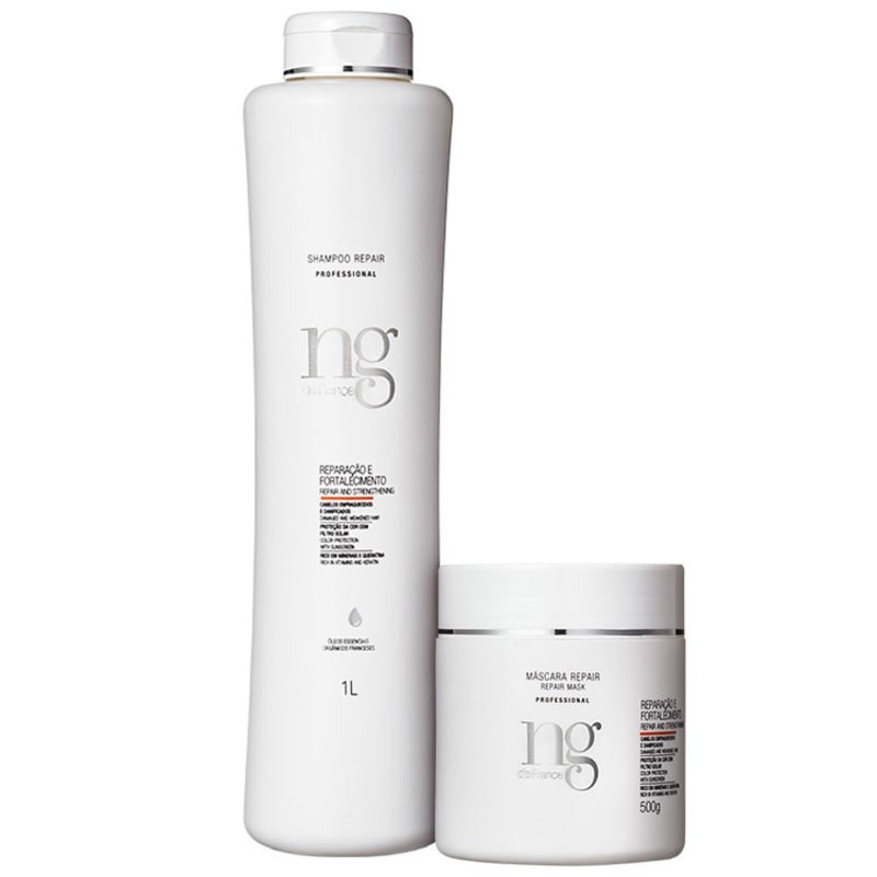 NG de France Repair Profissional Duo Kit (2 Produtos)