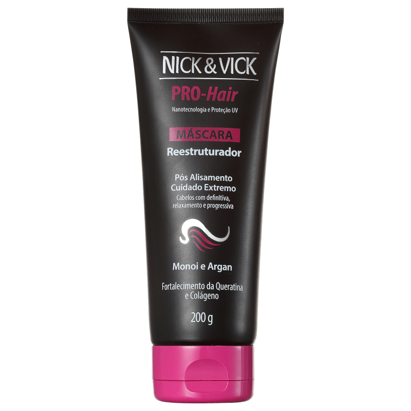 Nick & Vick PRO-Hair Reestruturador - Máscara de Tratamento 200g