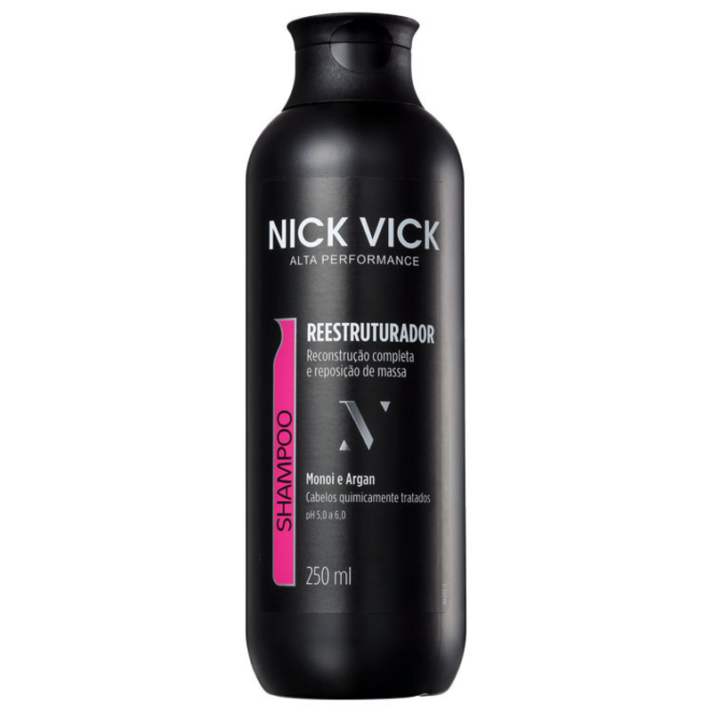 Nick & Vick PRO-Hair Reestruturador - Shampoo 250ml